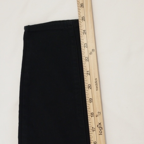 Paige Womens Jeans Sz 27 Black Verdugo Crop Skinny Stretch Basic Layer Comfy - Picture 7 of 10
